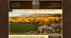 Desktop Screenshot of canyonoftheancients.com